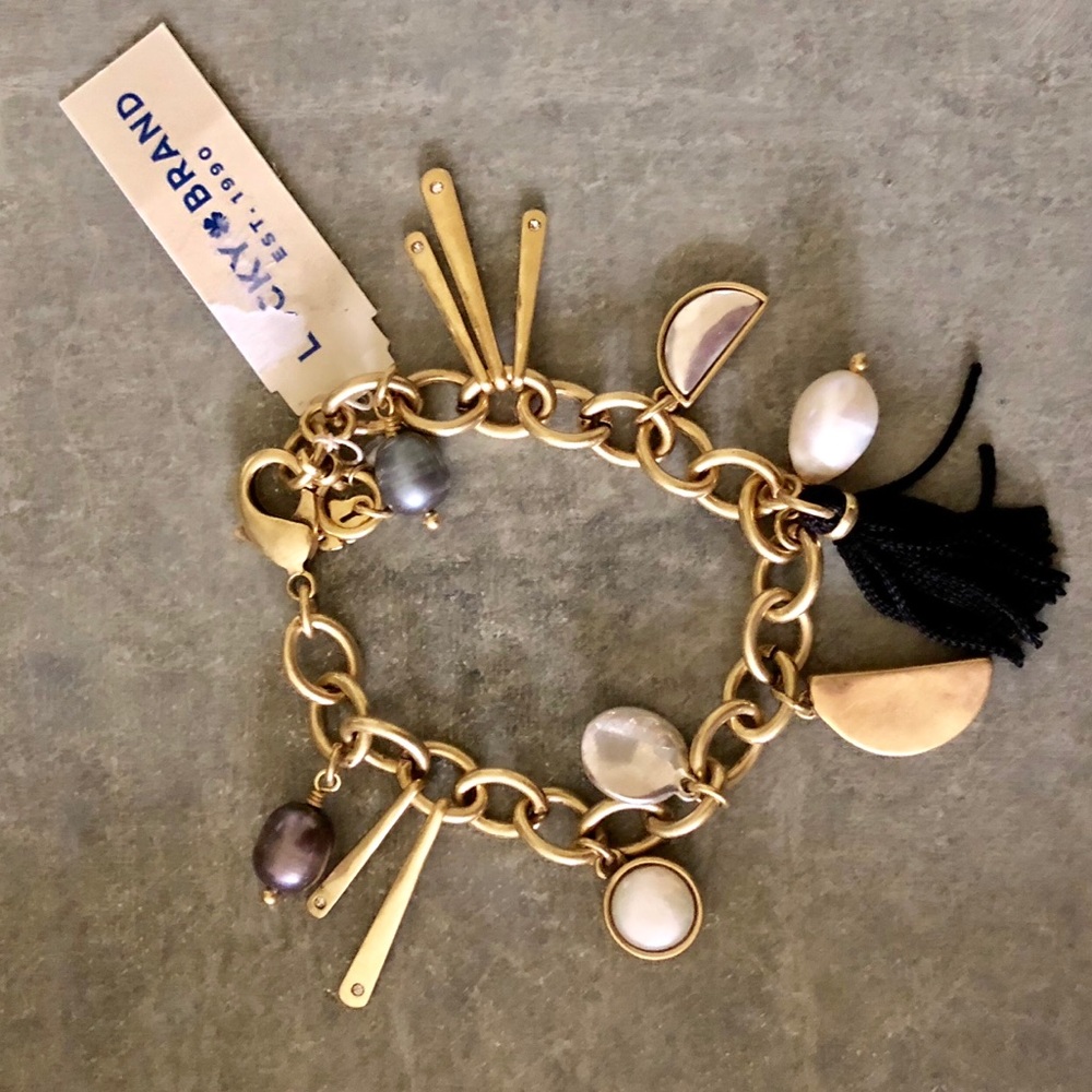 NWT Lucky Brand Charm Bracelet